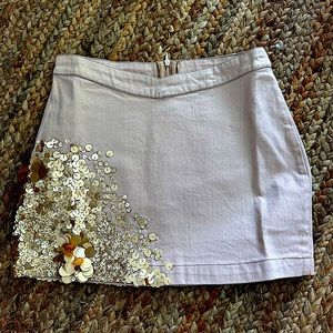 NWT Aje Ducato Skirt Gold RARE VINTAGE. From first runway collection. XS and S.